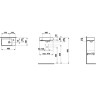 Раковина подвесная Laufen PRO S 48x28 (правая) 8.1595.4.000.104.1